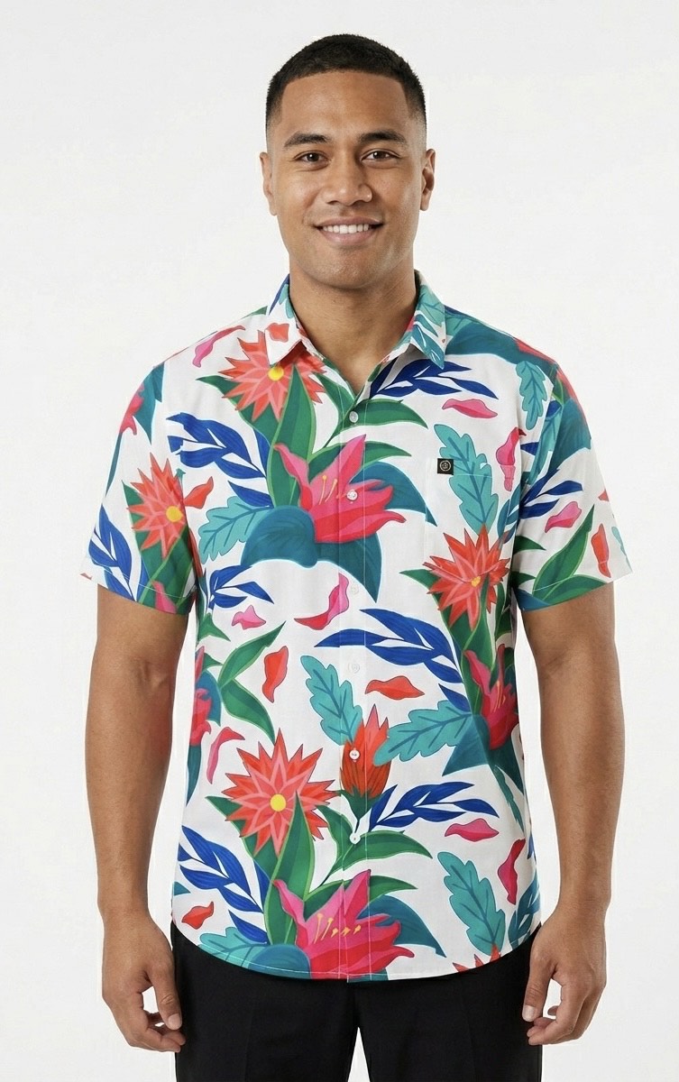 Tiare White Floral