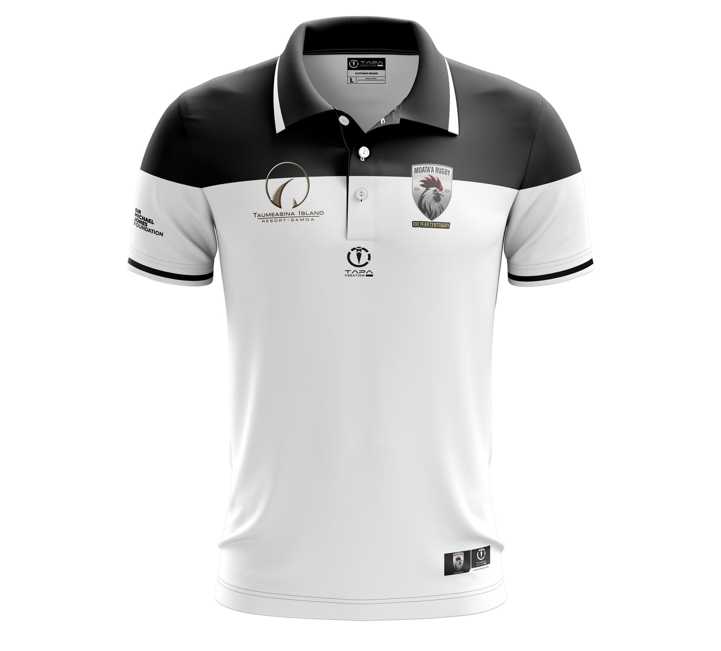 Official Moata'a Rugby Club 100 Year Anniversary Polo Shirt