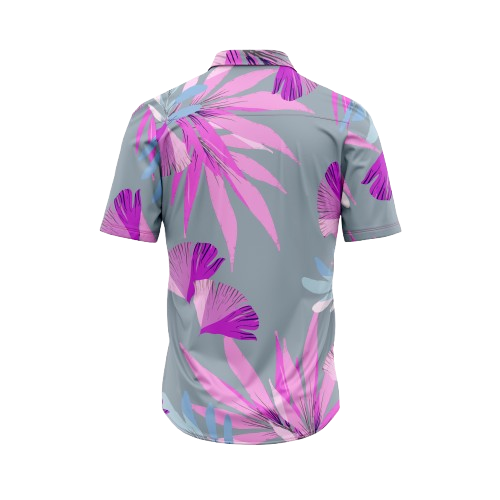 Floral Gray Shirt