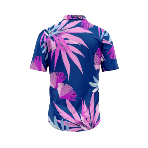 Floral Blue Shirt