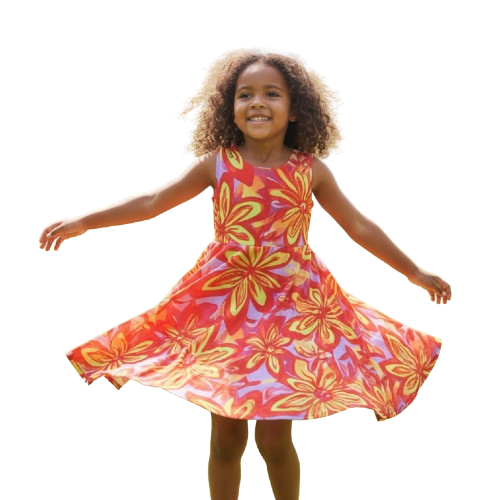 The Sunburst Flare Dress
