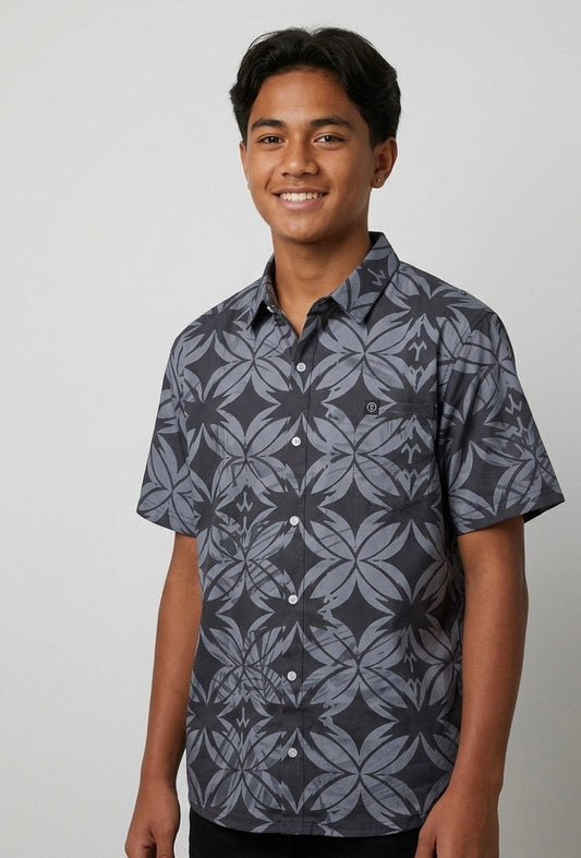The Lava Stone Tapa Print