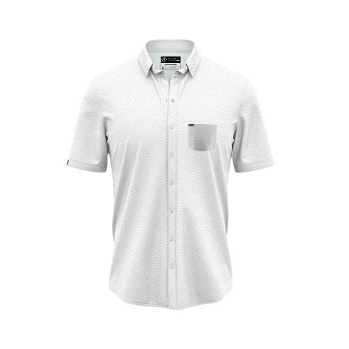 Formal Wave White Shirt