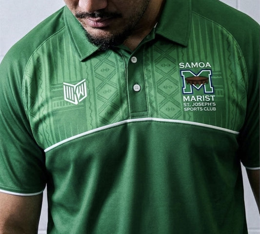 Marist Green Essential Performance Polo