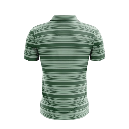 Polo Shirt - Green Stripe