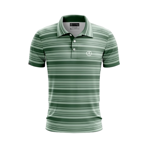 Polo Shirt - Green Stripe