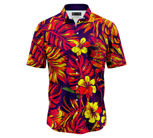 Red Floral Elei