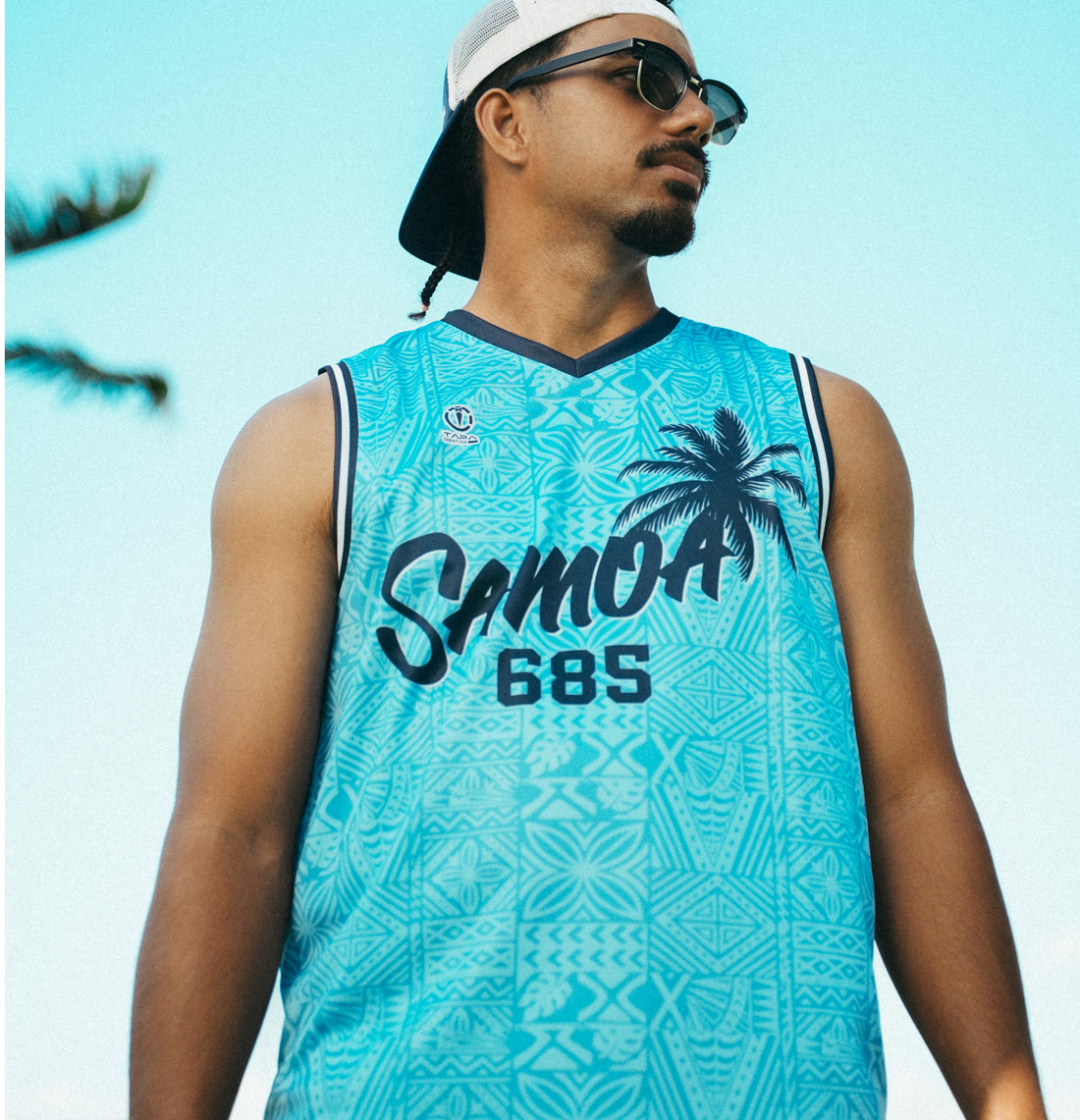 Store Samoa Samoa 685 BASKETBALL VEST – Tapa Creation - Samoa