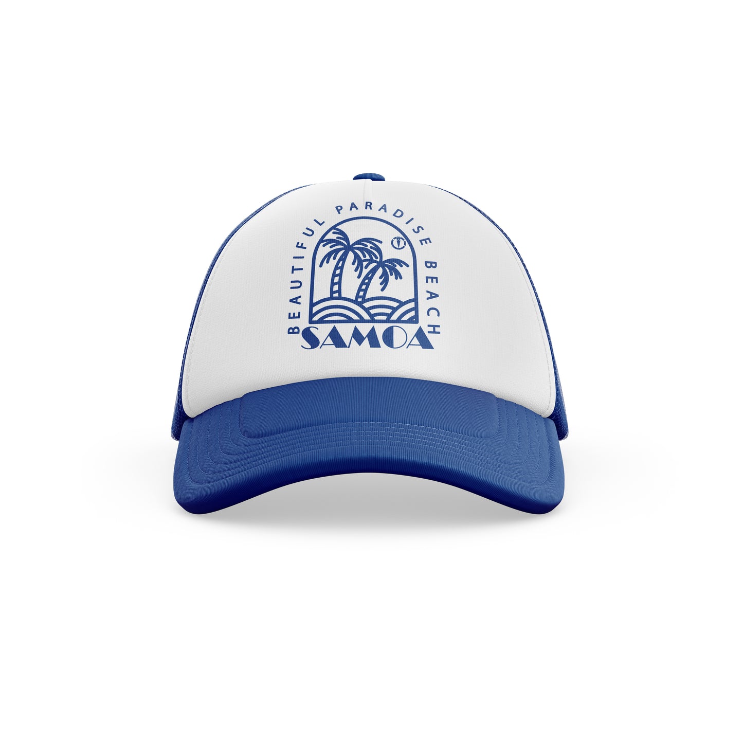 Tapa Samoa Trucker Hat Beach