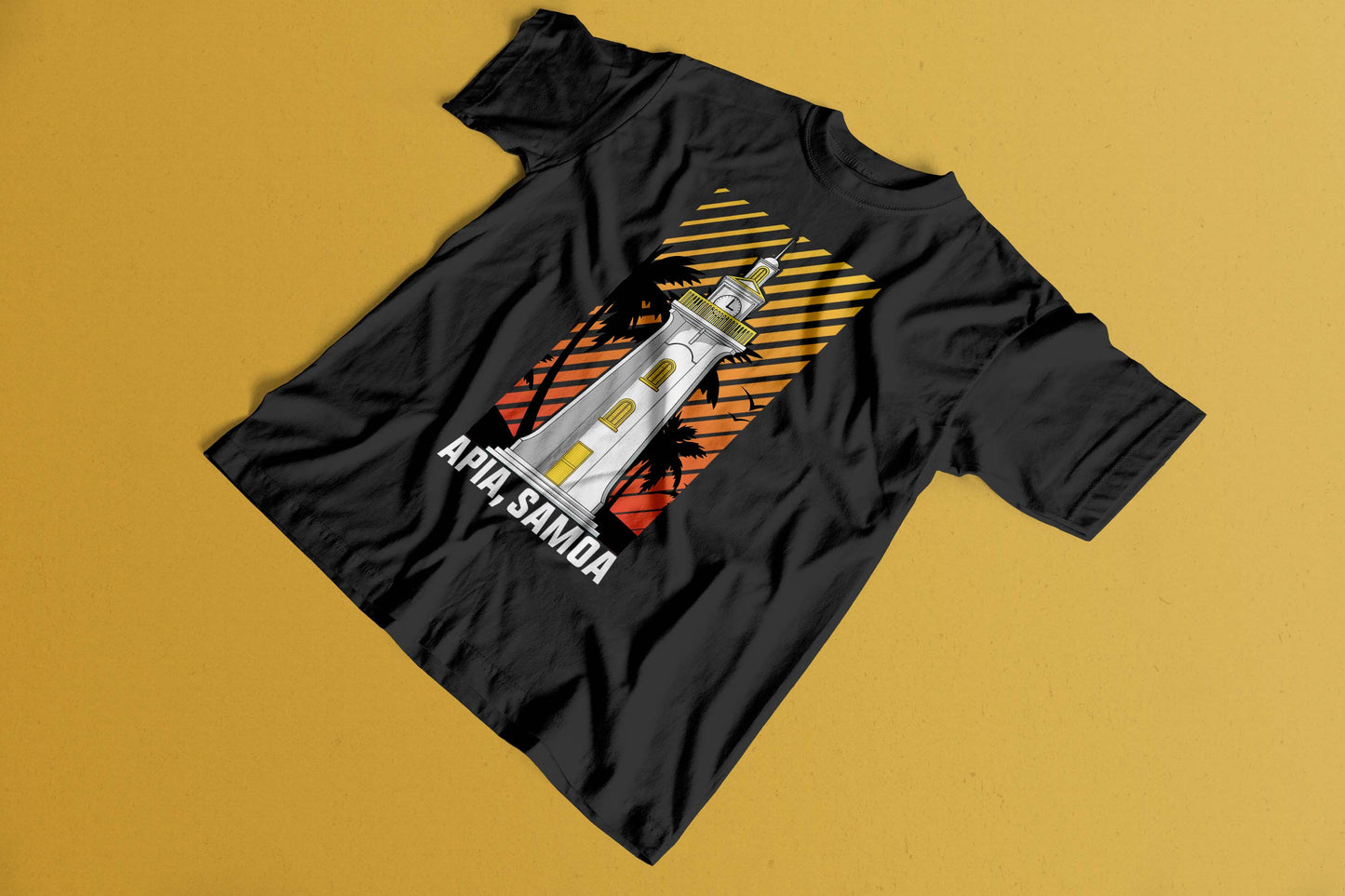 Samoan Town Clock T-Shirt