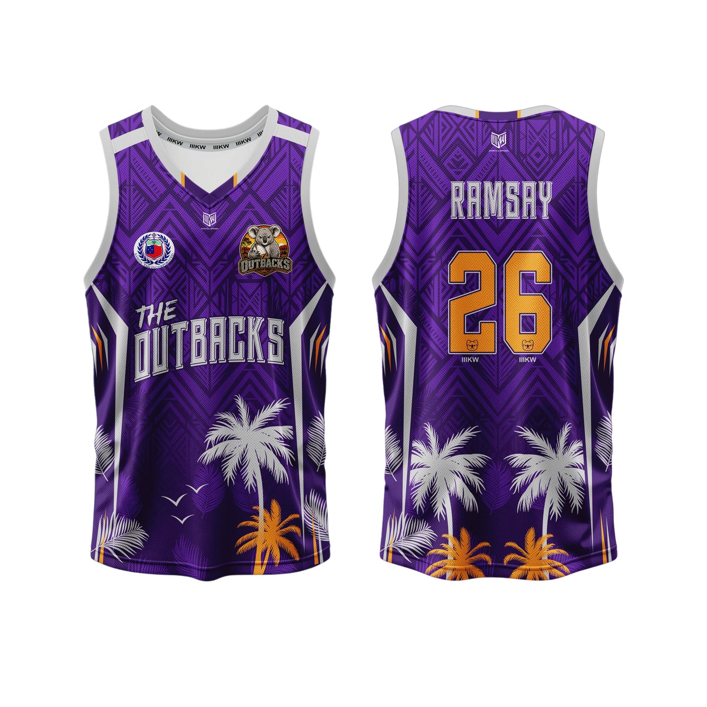 Outback Performance Tag Singlet